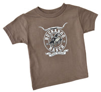 Toddler Boy's Brown "Buckaroo Ranch" Short Sleeve T-Shirt from Cowboy Hardware
