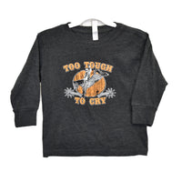 Toddler Boy's CH Vintage Smoke "Too Tough to Cry" Long Sleeve T-Shirt from Cowboy Hardware