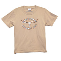 Toddler Boys CH "Built Cowboy Tough" Sand Short Sleeve T-Shirt from Cowboy Hardware