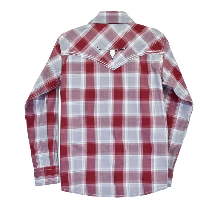 Toddler Boys Chili Hombre Long Sleeve Plaid from Cowboy Hardware