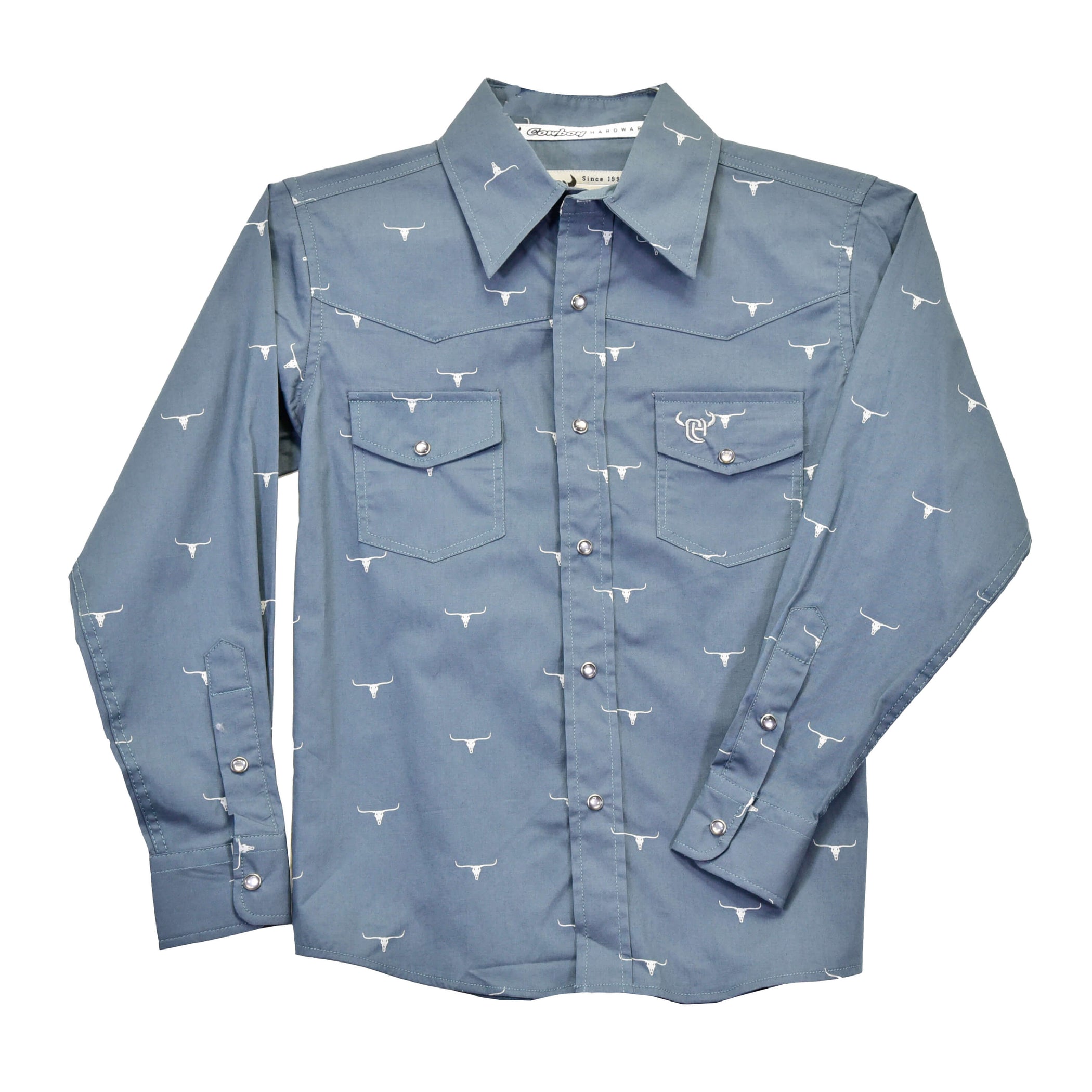 Boys Gio Morse S/S Golf Knit Tee by Cowboy Hardware
