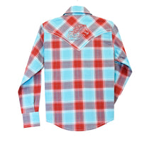 Toddler Girl's CH Red "Hombre" Long Sleeve Western Shirt from Cowboy Hardware
