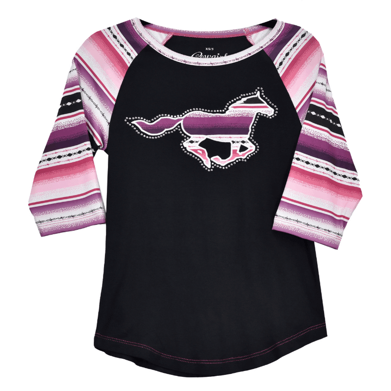 Toddler Girl's CH Black 
