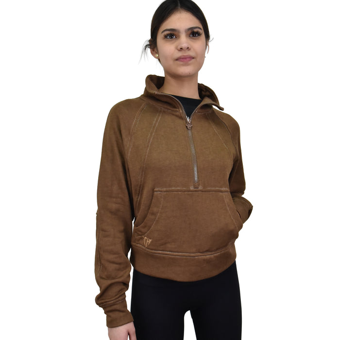 Women's CH Brown "Sporty" Fleece Cadet from Cowboy Hardware