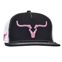 Women's Cowgirl Hardware Black "3D Ghost" Cap from Cowboy Hardware