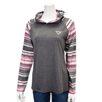 Women's Serape Raglan Long Sleeve Hoody from Cowboy Hardware