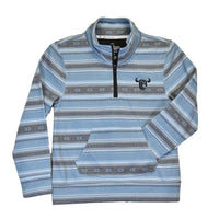 Youth Boy's CH Slate Blue "Striped Serape" Pullover Cadet from Cowboy Hardware