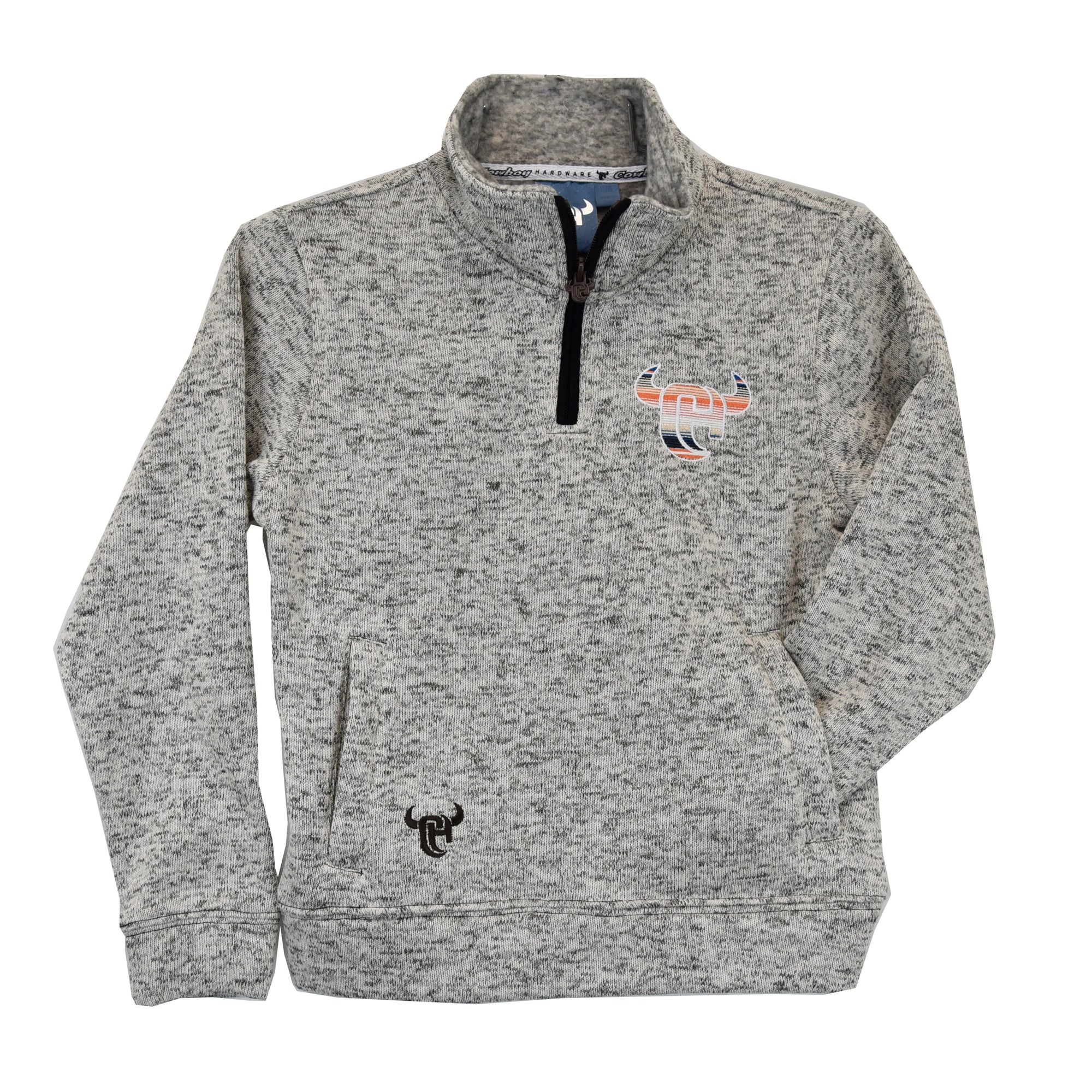 Youth Boy's Oatmeal "CH Serape" Fleece Cadet from Cowboy Hardware