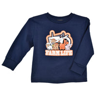 Infant/Toddler Boy's Farm Life Navy L/S Tee from Cowboy Hardware