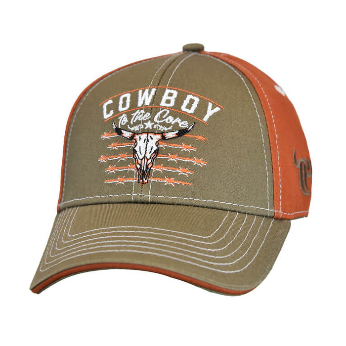 Infant and Toddler Boy's Cowboy Hardware "Cowboy to the Core" Velcro Cap